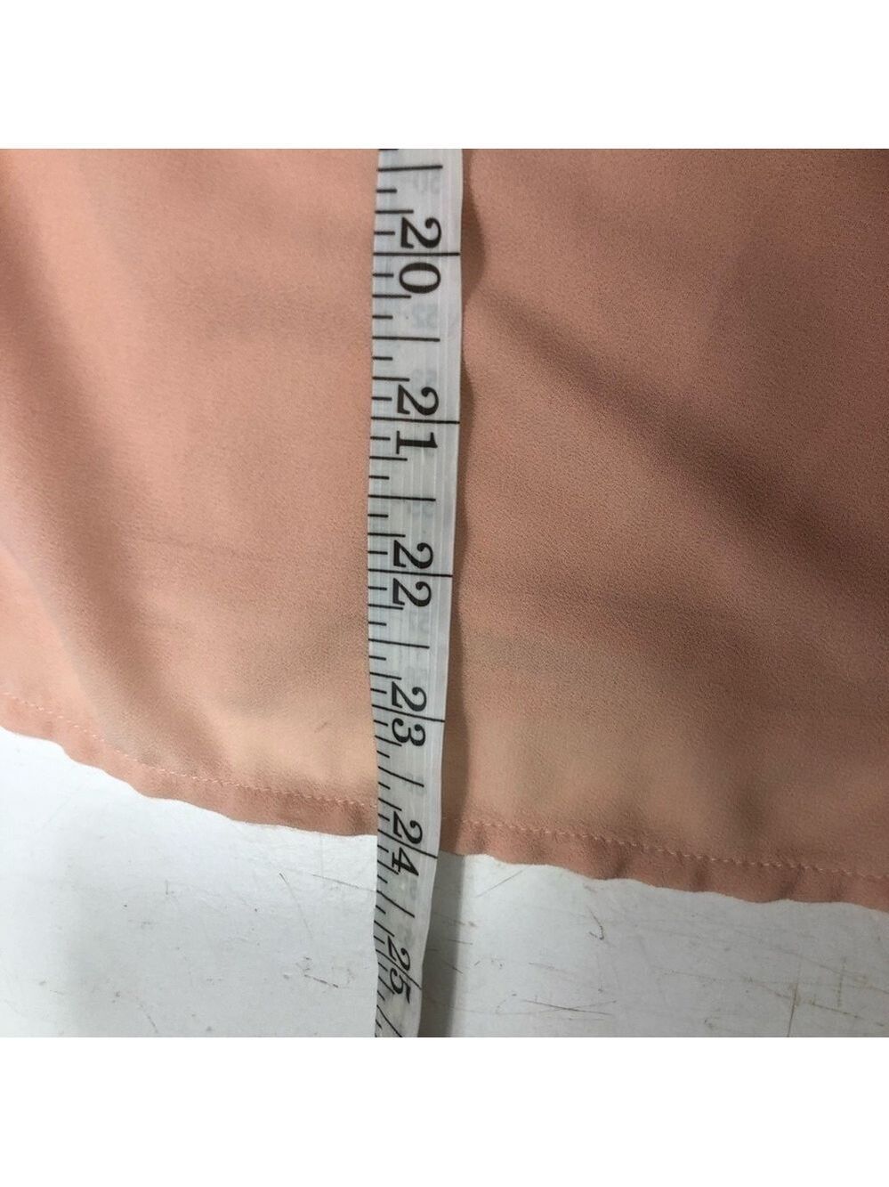 Anthropologie Sunday in Brooklyn Peach Pintucked Halter Tank Top, size S - Picture 11 of 11